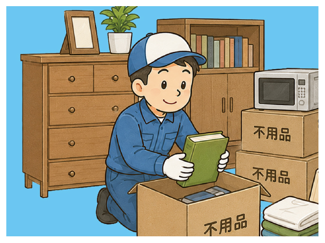不用品整理のお手伝い