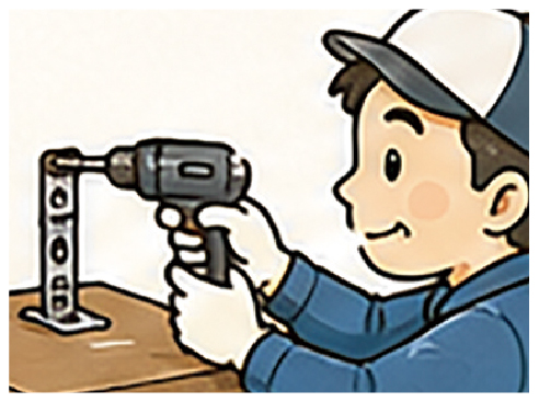 家具転倒防止器具取付